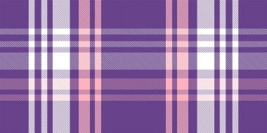 Gingham desenli geçmiş. Retro masa örtüsü dokusu. Soyut renk Scott deseniyle dolu. Pastel Gingham kumaş üzerindeki parmak izi için kusursuz bir arkaplan. Vektör sanatı