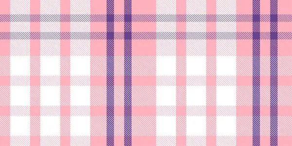 Gingham desenli geçmiş. Retro masa örtüsü dokusu. Soyut renk Scott deseniyle dolu. Pastel Gingham kumaş üzerindeki parmak izi için kusursuz bir arkaplan. Vektör sanatı