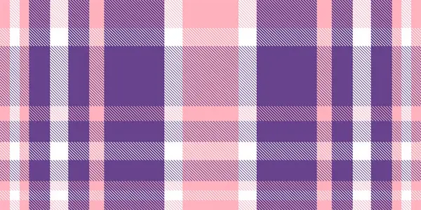 Gingham desenli geçmiş. Retro masa örtüsü dokusu. Soyut renk Scott deseniyle dolu. Pastel Gingham kumaş üzerindeki parmak izi için kusursuz bir arkaplan. Vektör sanatı