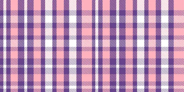 Gingham desenli geçmiş. Retro masa örtüsü dokusu. Soyut renk Scott deseniyle dolu. Pastel Gingham kumaş üzerindeki parmak izi için kusursuz bir arkaplan. Vektör sanatı