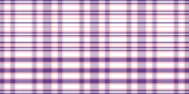 Gingham desenli geçmiş. Retro masa örtüsü dokusu. Soyut renk Scott deseniyle dolu. Pastel Gingham kumaş üzerindeki parmak izi için kusursuz bir arkaplan. Vektör sanatı