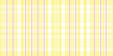 Gingham desenli geçmiş. Retro masa örtüsü dokusu. Soyut renk Scott deseniyle dolu. Pastel Gingham kumaş üzerindeki parmak izi için kusursuz bir arkaplan. Vektör sanatı