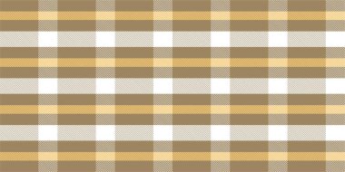 Gingham desenli geçmiş. Retro masa örtüsü dokusu. Soyut renk Scott deseniyle dolu. Pastel Gingham kumaş üzerindeki parmak izi için kusursuz bir arkaplan. Vektör sanatı