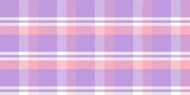 Gingham desenli geçmiş. Retro masa örtüsü dokusu. Soyut renk Scott deseniyle dolu. Pastel Gingham kumaş üzerindeki parmak izi için kusursuz bir arkaplan. Vektör sanatı