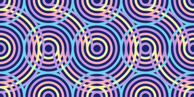 El çizgileri, doku. Soyut çizgi sanatı kusursuz arkaplan vektörü. Duvar sanatı, duvar kağıdı, kapak resmi, basılabilir resim için çizgi tasarımı. Vektör illüstrasyonu.