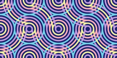 El çizgileri, doku. Soyut çizgi sanatı kusursuz arkaplan vektörü. Duvar sanatı, duvar kağıdı, kapak resmi, basılabilir resim için çizgi tasarımı. Vektör illüstrasyonu.