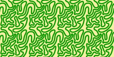 El çizgileri, doku. Soyut çizgi sanatı kusursuz arkaplan vektörü. Duvar sanatı, duvar kağıdı, kapak resmi, basılabilir resim için çizgi tasarımı. Vektör illüstrasyonu.