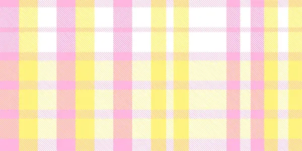 Gingham desenli geçmiş. Retro masa örtüsü dokusu. Soyut renk Scott deseniyle dolu. Pastel Gingham kumaş üzerindeki parmak izi için kusursuz bir arkaplan. Vektör sanatı