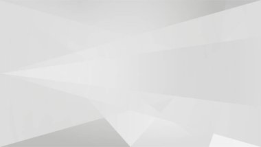 Soyut çokgen arkaplanı. Geometrik şekilli arka planda siyah beyaz gri renk. Sunum için gradyan gölge grungy tasarım şablonu.