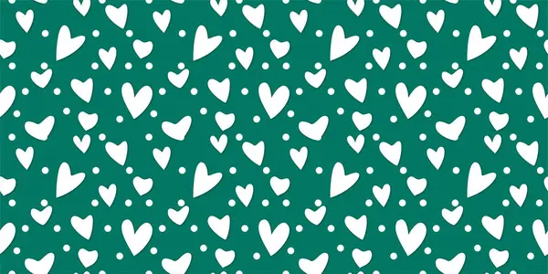 Beyaz Kalp Renk Arkaplanı 'nda Kusursuz Kalıp. Romantik temaya bayılırım. Sevgililer Günü için aşkla desenli kalpler. Sevgililer Günü geçmişi. Küçük kalpli soyut vektör dokusu