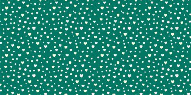 Beyaz Kalp Renk Arkaplanı 'nda Kusursuz Kalıp. Romantik temaya bayılırım. Sevgililer Günü için aşkla desenli kalpler. Sevgililer Günü geçmişi. Küçük kalpli soyut vektör dokusu