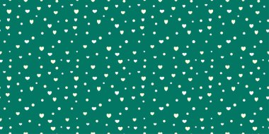 Beyaz Kalp Renk Arkaplanı 'nda Kusursuz Kalıp. Romantik temaya bayılırım. Sevgililer Günü için aşkla desenli kalpler. Sevgililer Günü geçmişi. Küçük kalpli soyut vektör dokusu