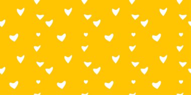 Beyaz Kalp Renk Arkaplanı 'nda Kusursuz Kalıp. Romantik temaya bayılırım. Sevgililer Günü için aşkla desenli kalpler. Sevgililer Günü geçmişi. Küçük kalpli soyut vektör dokusu.