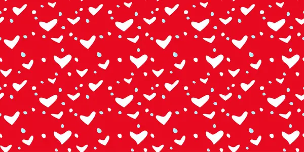 Beyaz Kalp Renk Arkaplanı 'nda Kusursuz Kalıp. Romantik temaya bayılırım. Sevgililer Günü için aşkla desenli kalpler. Sevgililer Günü geçmişi. Küçük kalpli soyut vektör dokusu.