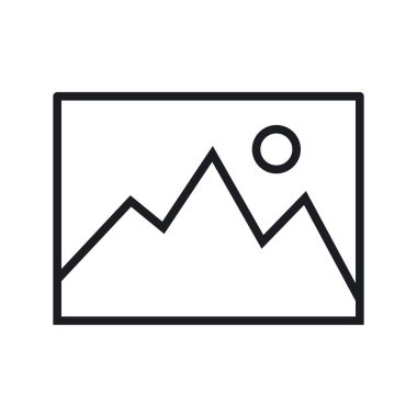 Resim Logo Vektörü Simge Şablonu İllüstrasyonu