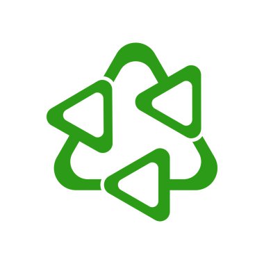 Logo Vektör Simgesi Şablon Resmini Geri Döndür