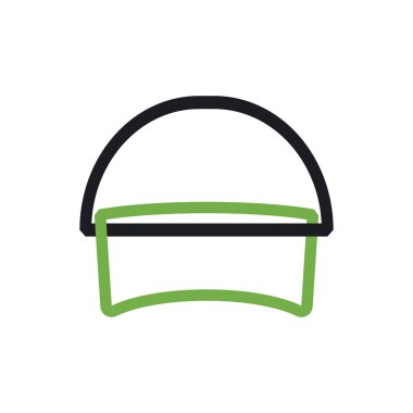 Şapka Logo Vektörü Simge Şablonu İllüstrasyonu