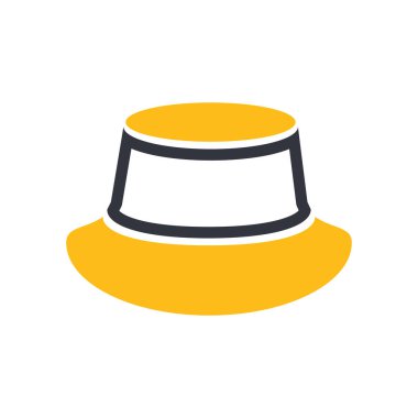 Şapka Logo Vektörü Simge Şablonu İllüstrasyonu