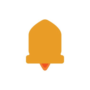 Çan simgesi şablon vektör illüstrasyon tasarımı