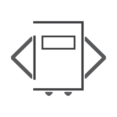 Eğitim Kitabı Logo Vektörü Simge Şablonu İllüstrasyonu