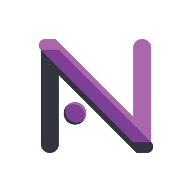 AVN Logo Vektörü Simge Şablonu İllüstrasyonu