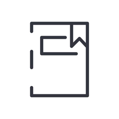 Eğitim Logosu Vektörü Simge Şablonu İllüstrasyonu