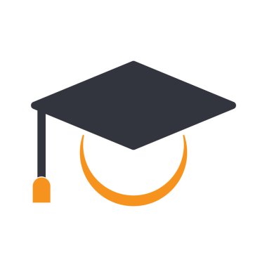 Eğitim Logosu Vektörü Simge Şablonu İllüstrasyonu