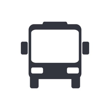 Otobüs Simgesi Vektör Şablonu ResmiComment