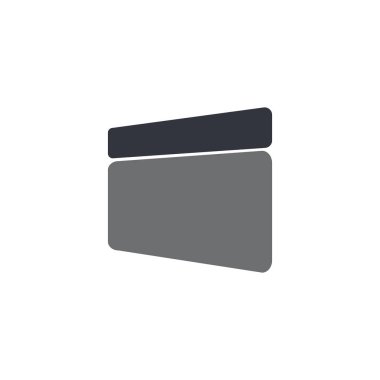 Posta logo vektör şablonu simgesi