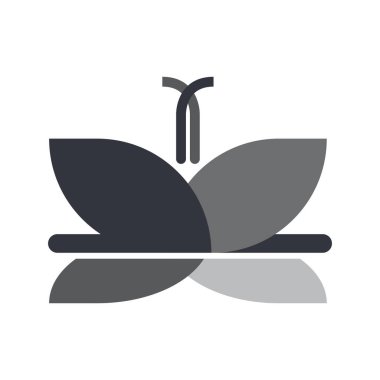 Kelebek Logo Vektörü Simge Şablonu İllüstrasyonu
