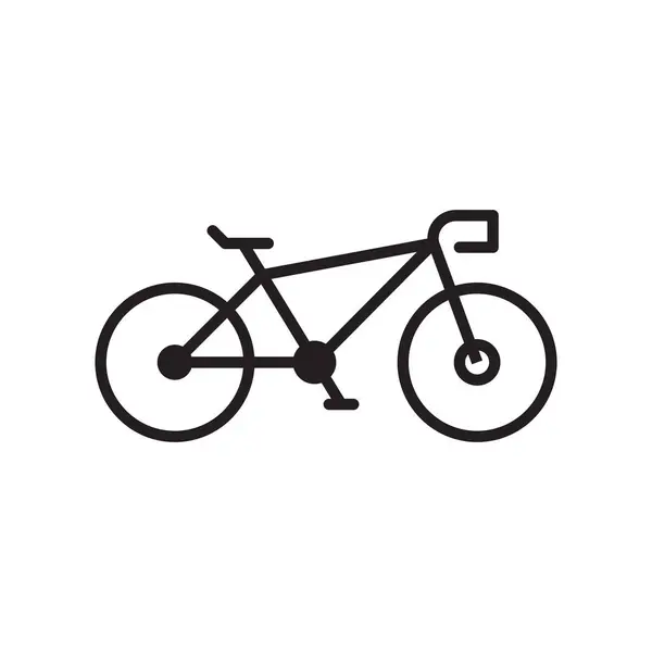 Bisiklet Logo Vektörü Simge Şablonu İllüstrasyonu