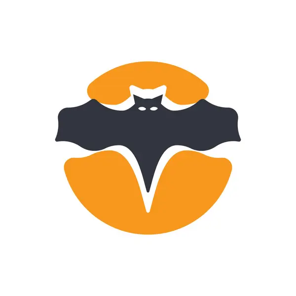 Bat Logo Vektörü Simge Şablonu İllüstrasyonu