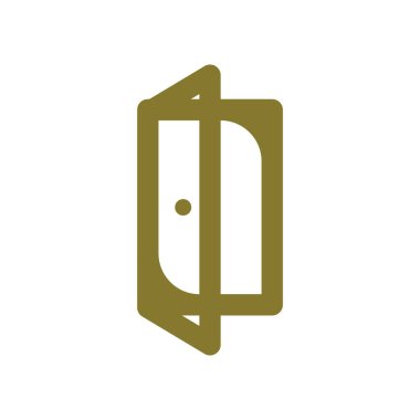 Door Logo Vector Icon Template Illustration clipart