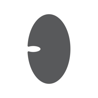 Kapı Logosu Vektörü Simge Şablonu İllüstrasyonu