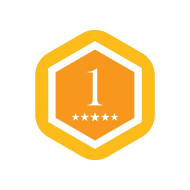 En Çok Satan Logo Vektörü Simge Şablonu İllüstrasyonu