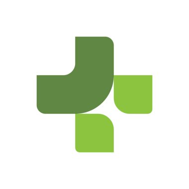 Tıbbi Vektör Simgesi Şablonu İllüstrasyonu