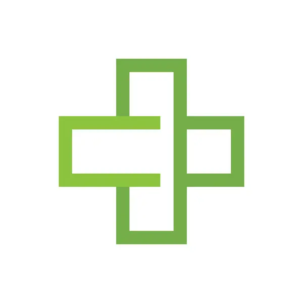 Tıbbi Vektör Simgesi Şablonu İllüstrasyonu