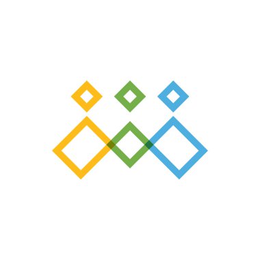 People Logo Vektör Simgesi Şablonu İllüstrasyonu