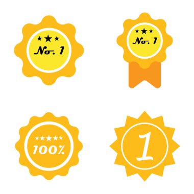 En Çok Satan Logo Vektörü Simge Şablonu İllüstrasyonu