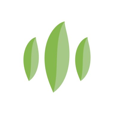 Arakçı Yaprak Logo Vektörü Simge Şablonu İllüstrasyonu