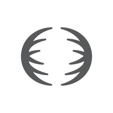 Gezegen Logo Vektörü Simge Şablonu İllüstrasyonu