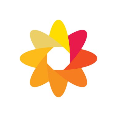 Topluluk Logosu Vektörü Simge Şablonu İllüstrasyonu