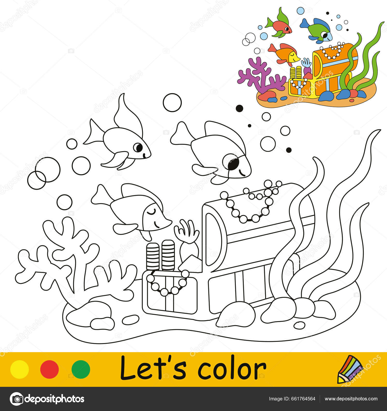 Desenho de Caixa de música Kawaii para Colorir - Colorir.com