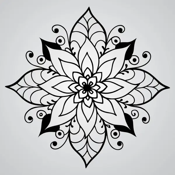 Hassas Henna Çiçek Tasarımı ve Sanat Güzelliği