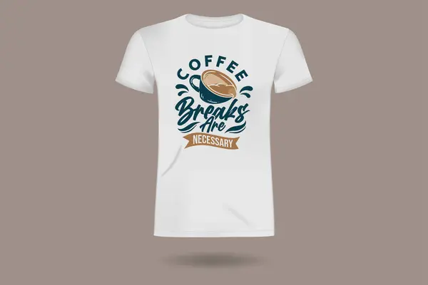Komik tipografi kahve gömleğine kahve lazım.