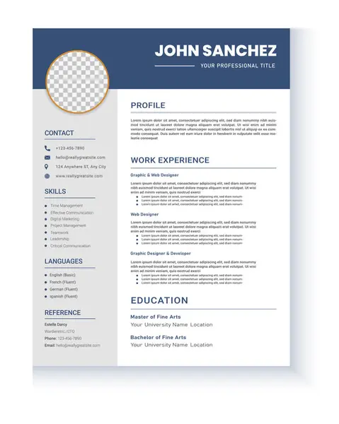 Illustrator 'da CV şablon tasarımı