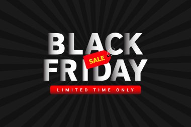 Kara Cuma Teklif Kartı Tasarımı