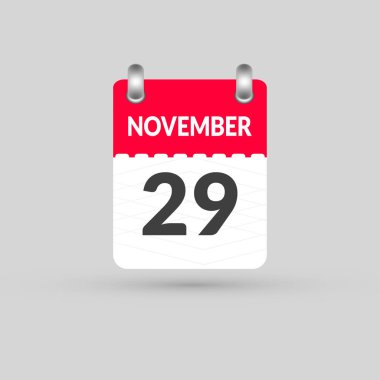 29 Kasım takvimi Tarih, Ay simgesi