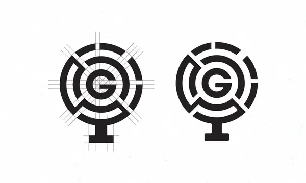 İş ve Ürünler için Yaratıcı Marka Kimlik Logosu