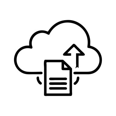 Bulut Belgesi Gönderiminin Basit Satır Simgesi